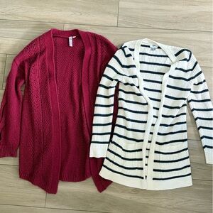 Women’s cardigan sweater bundle small